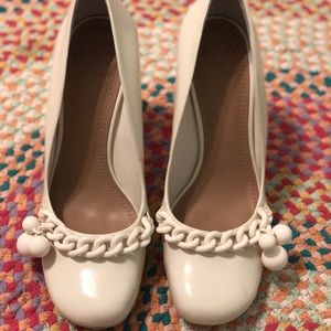 Tory Burch Addison High Block Heel Pump size 8